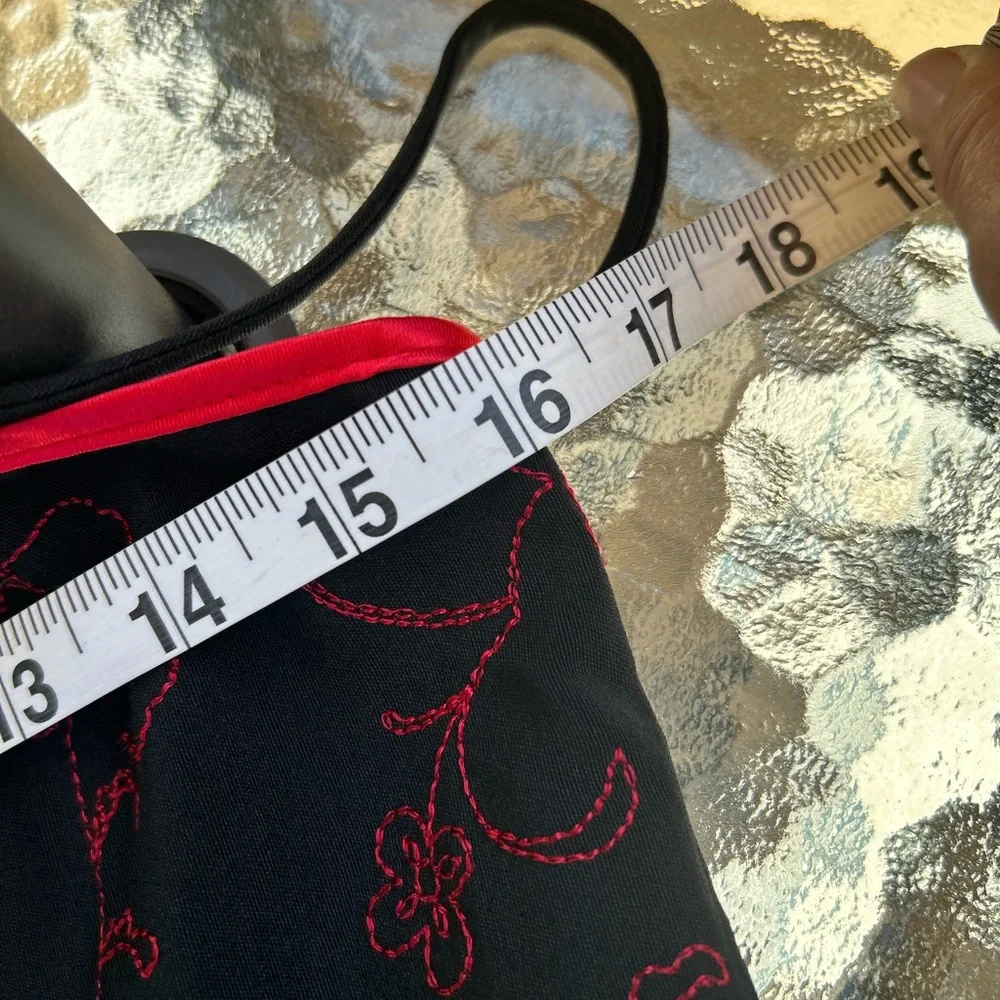 Taboo VTG embroidered dress size L Whimsigoth HOCO y2K sequined fairycore - Picture 6 of 7